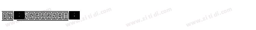 01综艺简 Regular字体转换